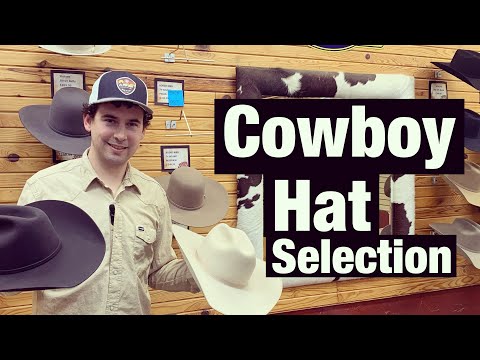 Cowboy Hat Expert Gives Tips on Selecting Cowboy Hats