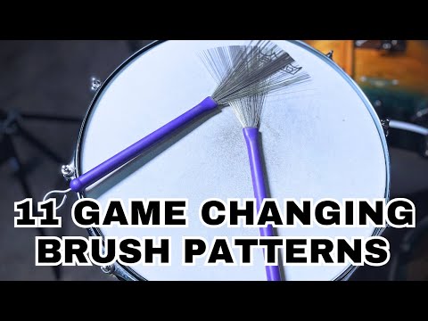 Game-Changing Brush Patterns That Will Transform Your Playing DRUMMERS🥁