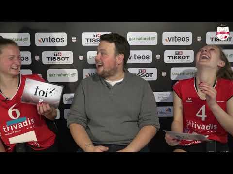 You Or Me avec Thais Freymond et Julie Monge du VBC Cheseaux