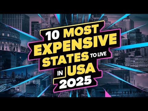 10 Most Expensive States to Live in USA 2025 1