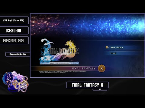 Final Fantasy X CSR Any% (True RNG) by keeanolookalike - Questing for Glory 8