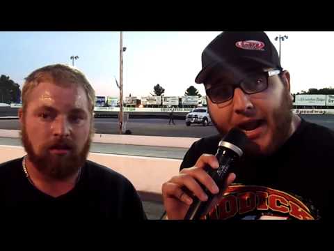 2015-08-08 Sunset Speedway Chris Allard Signs of Innovation MIGHTY Division Victory Lane