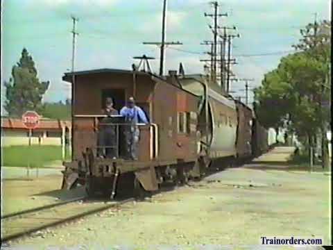 Classic Railroad Series 698 - Southern Pacific Rialto Local May 2, 1992.