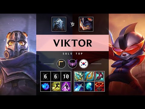 Viktor Top vs Rumble - KR Master Patch 25.20