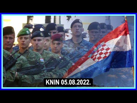4K⁵⁰⚔️🇭🇷27th Anniversary of Operation 'Storm'(Croatian Armed Forces)(Knin 05.08.2022.)