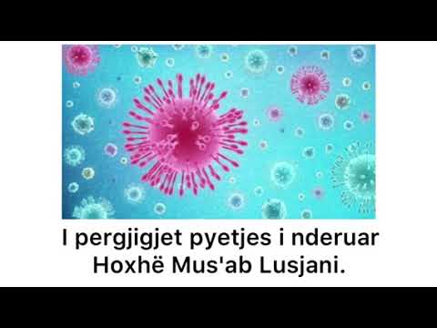 A është friga ndaj Koronës si pasoj e mos patjes frig ALLAHUN? - U përgjigj Hoxh Mus'ab Lusjani