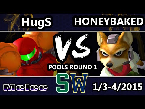Sweet Prologue - HoneyBaked (Fox) Vs. FRQ | HugS (Samus) SSBM Singles Pools - Smash Melee