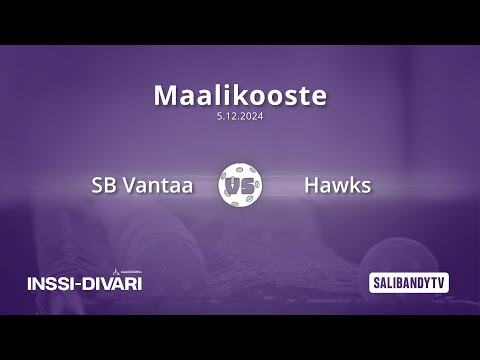 Maalikooste: SB Vantaa - Hawks (Inssi-Divari M)