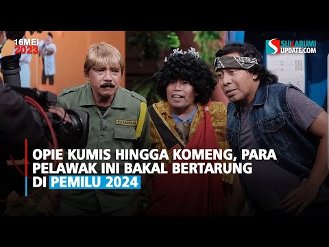 Opie Kumis hingga Komeng, Para Pelawak Ini Bakal Bertarung di Pemilu 2024