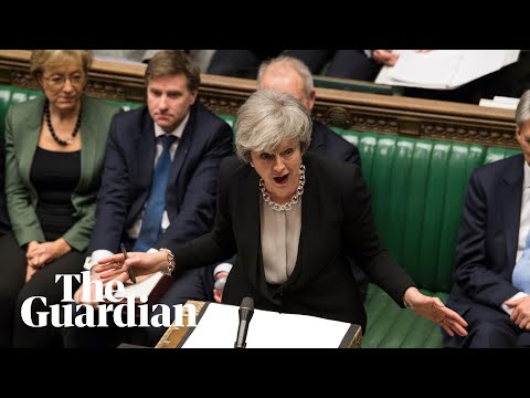 May says she will renegotiate with EU for changes to withdrawal agreement