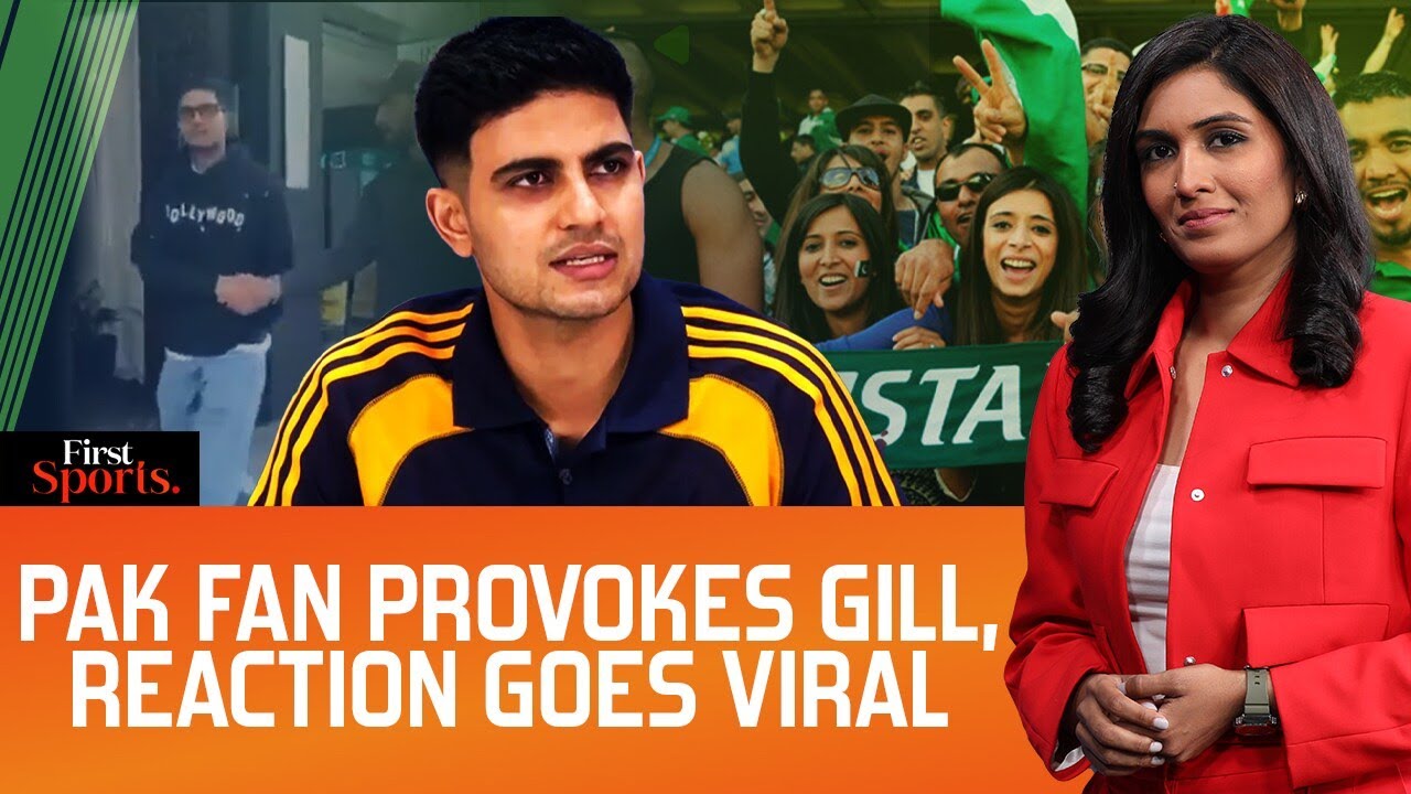 Pak Fan Shocks Gill, Indian Captain Remains Calm | Ind V Aus | First Sports With Rupha Ramani 