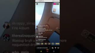 Brizz Rawsteen go live on IG...