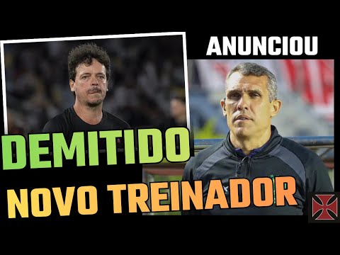URGENTE! NOVO TÉCNICO DO VASCO / FERNANDO DINIZ DEMITIDO