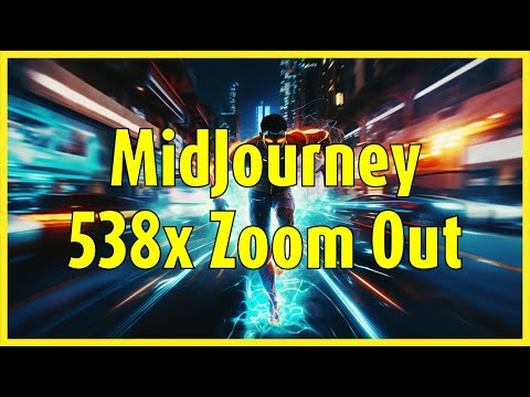MidJourney Infinite Zoom In/Out - Crazy 538x Zoom! (v5.2 Zoom Out 2x Feature)
