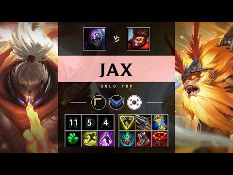 Jax Top vs Wukong - KR Diamond Patch 25.06