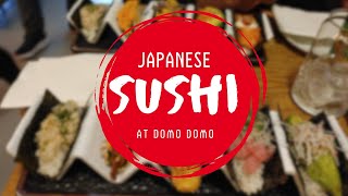 Tasty Japanese Sushi at Domo Domo 寿司バー