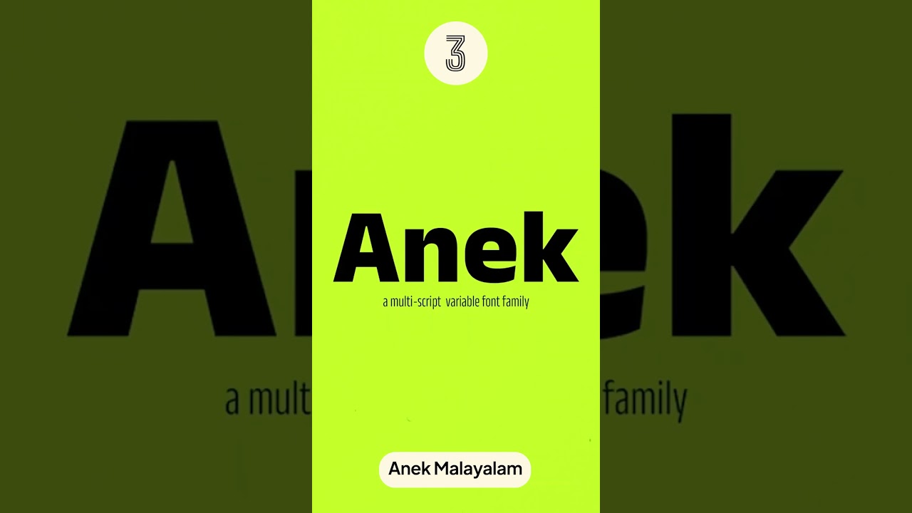 try these 5 google fonts