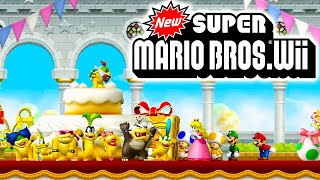 New Super Mario Bros. Wii World 1 CO-OP with My Wife (HILARIOUS) (All Star Coins)