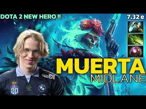 ✅Midlane Muerta Gameplay By TOPSON - Dota 2 Muerta new hero Gameplay Highlights - GODSON!! NewMeta..