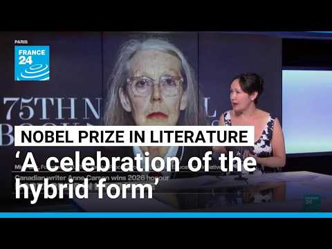 ‘A celebration of the hybrid form’: Anne Carson wins Nobel literature prize