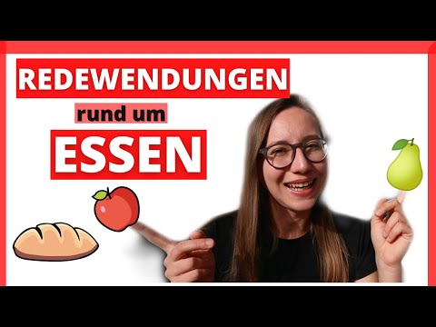 UMGANGSSPRACHE auf Deutsch: REDEWENDUNGEN rund um ESSEN I Deutsch lernen B1, B2
