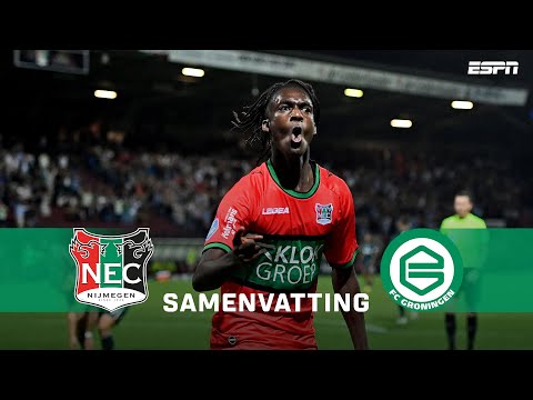 NEC Eendracht Combinatie Nijmegen 1-1 FC Groningen