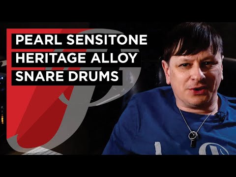 Pearl SensiTone Heritage Alloy Snare Drums | NEW 2021