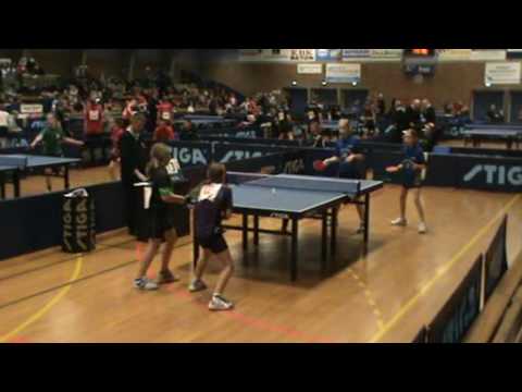 100508 DM2010 Double Yngre Pige, Semifinale