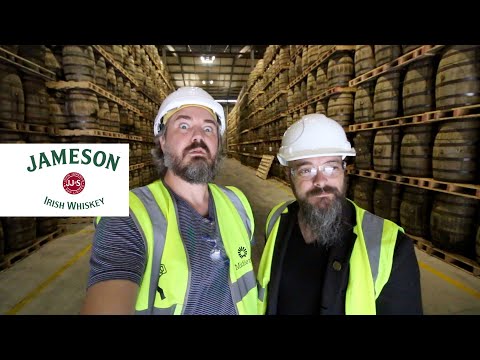 Behind The Scenes at Jameson Whiskey (it's BIG...)