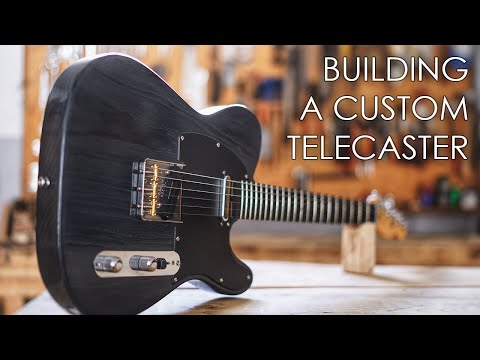 Building a custom electric guitar - Handmade Telecaster build