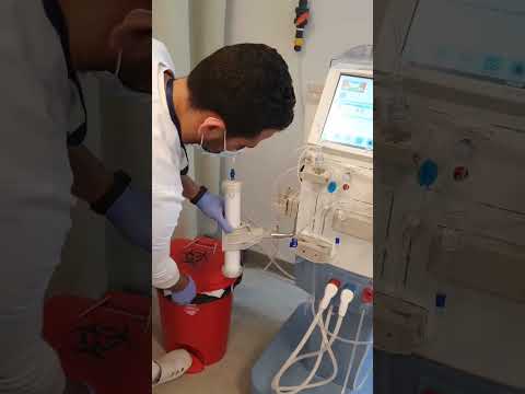 شرح تحضير ماكينه Gambro AK98