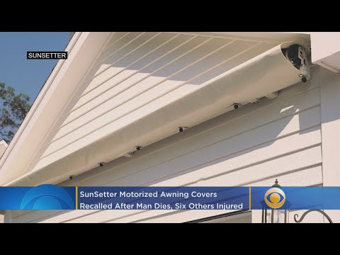 SunSetter Recalling Motorized Awning Covers After One Man Dies, Six Others Injured