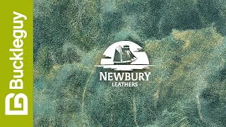 Newbury Leathers, Craze | Turquoise | USA Leather Demo