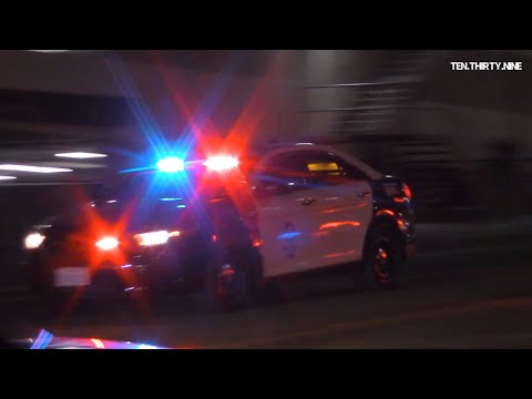 LAPD UNITS RESPONDING CODE 3 