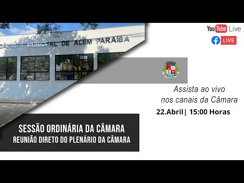 Sessão Ordinária da Câmara Municipal de Além Paraíba - MG