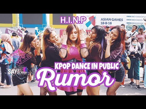 [KPOP DANCE IN PUBLIC CHALLENGE ] PRODUCE48 (프로듀스48) - ♬Rumor Dance Cover by SAYCREW from Indonesia