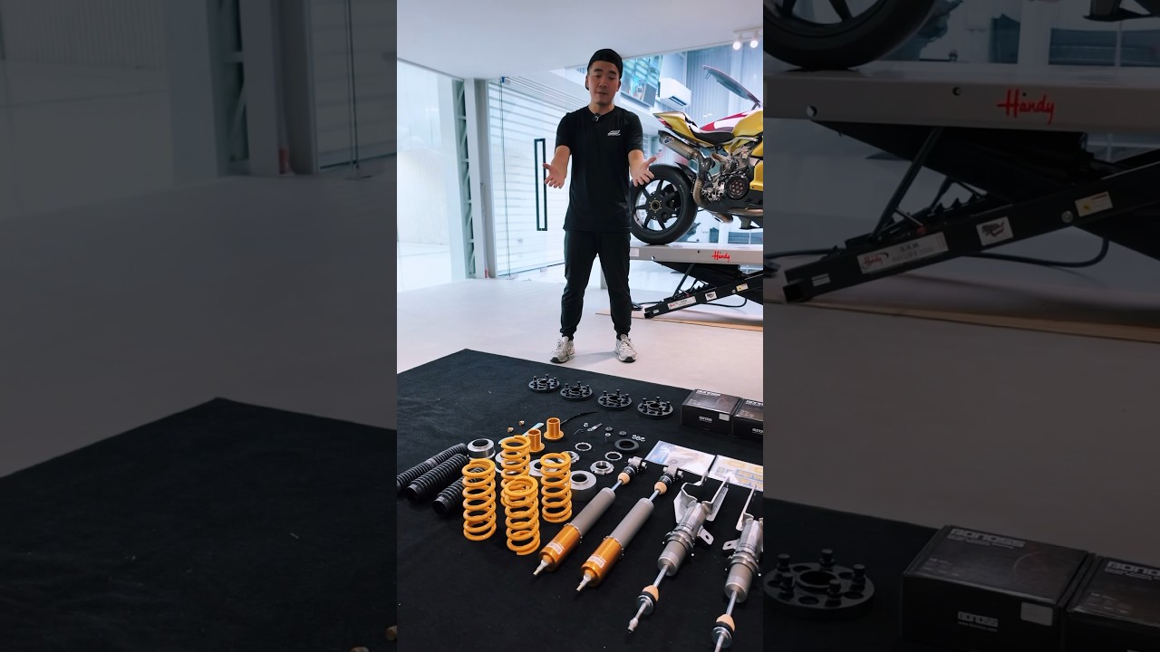 งานติดตั้งจริงที่ใช้ Ohlins โดย G-FORCE Thailand