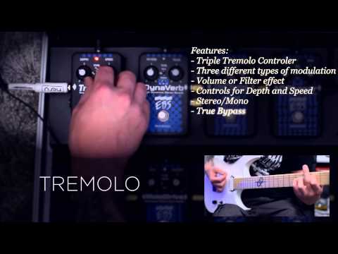 Бас-гітарна / гітарна / клавішна педаль ефектів EBS TremoLo