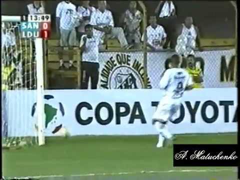 Santos 3 x 1 LDU (EQU) - Libertadores 2005 - 06/04/05