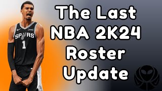 The Last NBA 2K24 Roster Update