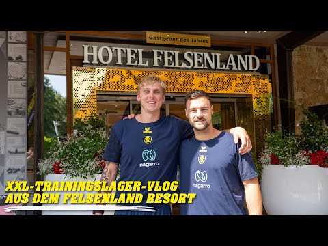 XXL-Trainingslager-Vlog aus dem Felsenland Resort