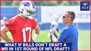 What if the Buffalo Bills don’t land Josh Allen a WR in the 1st round of the 2024 NFL Draft?