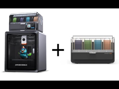 Adding Another ACE Pro to Your Anycubic Kobra S1 Combo (8 Colors)