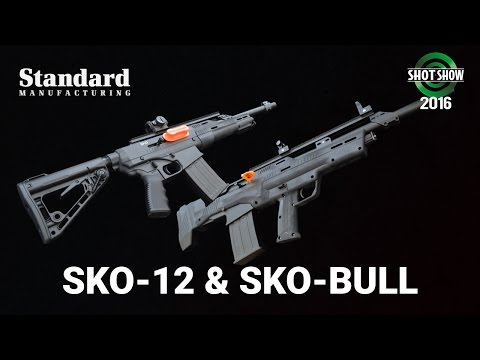 Standard Manufacturing SKO-12 and SKO-BULL - SHOT Show 2016 Range Day