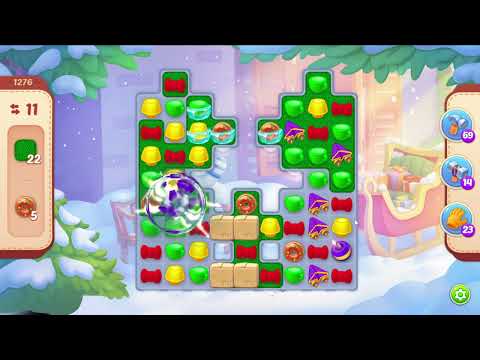 Homescapes 1276 Level - 21 moves - NO BooSTERS