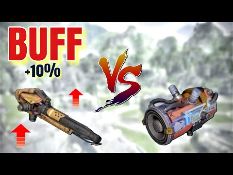 [WR] Blaze (Buffed) VS Scatter - Damage Comparison | War Robots Test Server