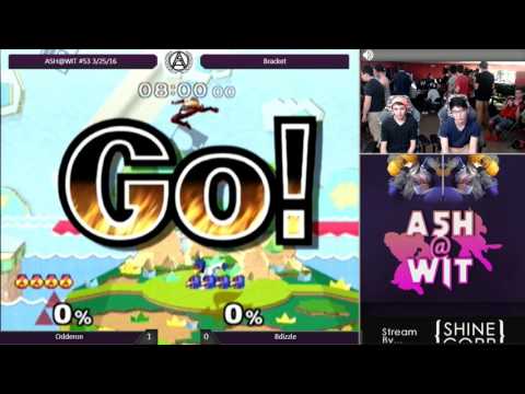 IX | Odderon (Sheik) vs BDizzle (Sheik) - ASH@WIT #53 Melee Bracket