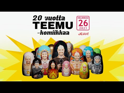 20 vuotta Teemu -komiikkaa - Juhlakeikka suorana Kuvakukosta!
