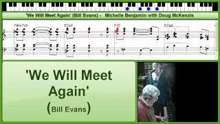 'We Will Meet Again' (Bill Evans) - accompanying a jazz singer tutorial