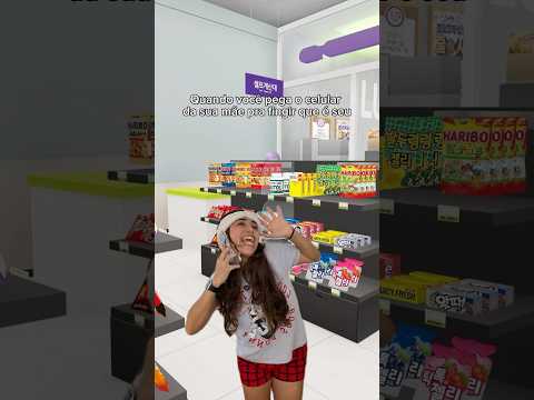 SOPHIA COM CELULAR DA MÃE - @gisellehfreitas #humor #comedia #comedy